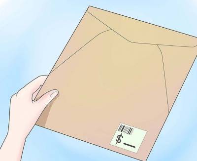 образец написания почтового адреса